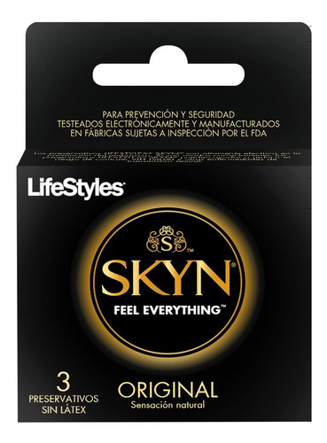 Preservativo Lifestyle Skyn X3 