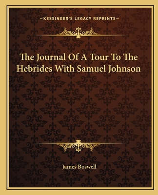 Libro The Journal Of A Tour To The Hebrides With Samuel J...