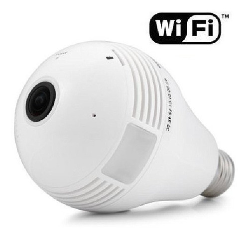 Camara De Seguridad 360 Bombillo Discreta Wifi