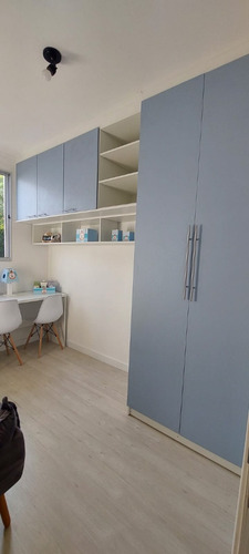 Apto Com 2 Quartos, Cozinha E Escritório Mobiliado