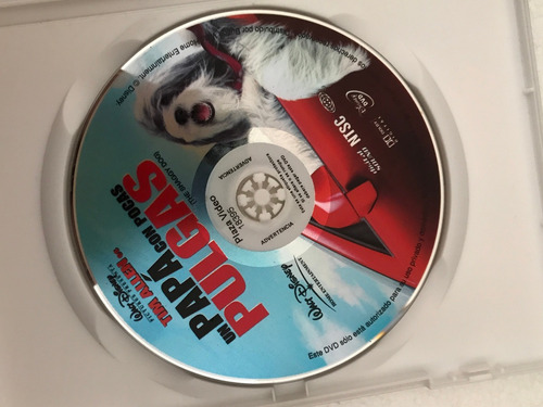 Dvd Original Disney Un Papa Con Pocas Pulgas The Shaggy Dog (Usado)