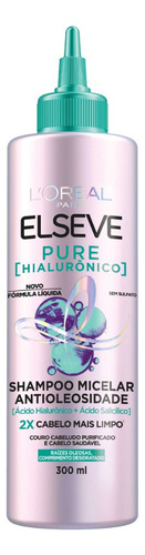  Shampoo Micelar Elseve Pure Hialurônico 300ml L'oréal Paris