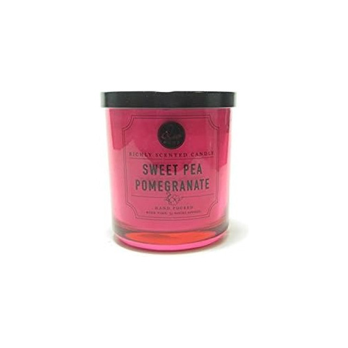 Decoware Richly Scented Candle --- Sweet Pea Pomegranat...