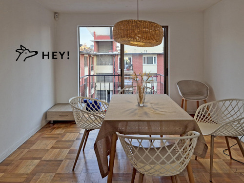 Clásico Depto Con Áreas Verdes Y Hermoso Piso De Parquet