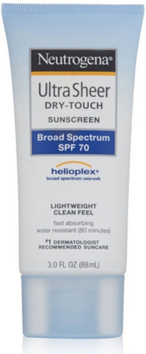 Neutrogena Ultra Sheer  Dry - Touch  Sunscreem  Spf 70