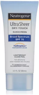 Neutrogena Ultra Sheer Dry - Touch Sunscreem Spf 70