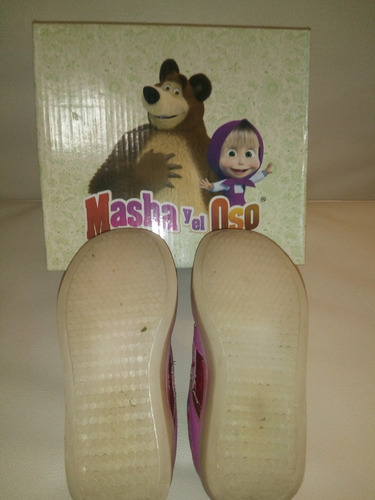 Zapatillas Footy Masha Y El Oso Talle 26