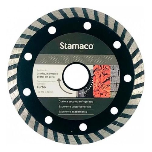 Disco Diamantado Tornado Turbo 4 Stamaco 4608