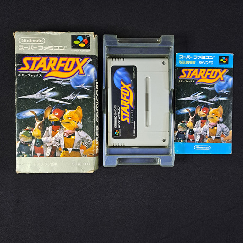 Starfox Original Completo Super Famicom Nintendo Faço 215