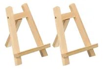 Comprar Patikil 7.9 Mini Soporte De Caballete De Madera, Mesa De 2 P