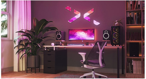 Imagen 4 de 5 de Pack 5 Luces Inteligentes Triangular - Nanoleaf