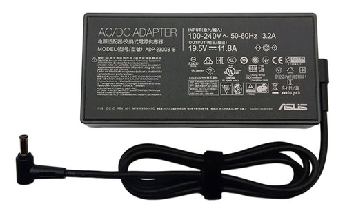 Cargador Asus Original 19.5v-11.8a (230w) Conector 6.0*3.7mm