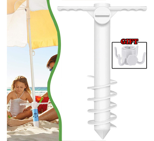 Tornillo De Anclaje Para Sombrilla De Playa Con Mango Para P