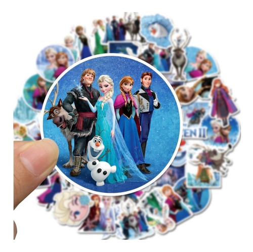 25 Stickers De Frozen | Zona Friki