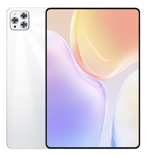 Tableta Android Con Pantalla Hd De 10 Pulgadas, Wi-fi, Blanc