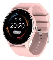 Comprar Relojes Inteligentes Monitorea El Movimiento Del Cuerpo Caja Rosa Pálido Correa Rosa Pálido Bisel Rosa Pálido Diseño De La Correa Milanese
