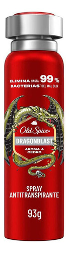 Antitranspirante Old Spice Spray Dragonblast 93g