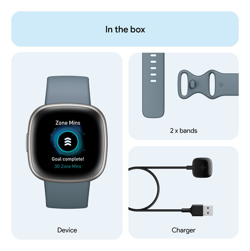Reloj Inteligente Fitbit Versa 4 Con Gps, Frecuencia Cardíac