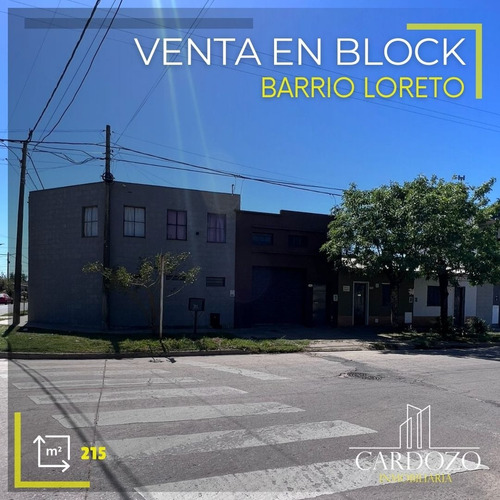 Venta En Block Junin Pcia Bs As Duplex 2 Departamentos Y Galpon Oportunidad Inversion