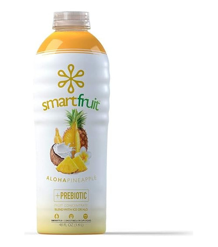 Aloha Piña+prebiótico, 100% De Fruta, Sin Azúcar, Smartfruit