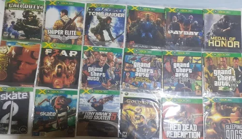 Jogos De Xbox 360/video Game/kit Com 7 Unidades/novos