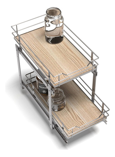 Organizador Extraíble Para Armario De Cocina Home Zone Livin