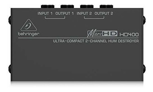 Behringer Hd400 Microhd Ultra Compacto Destructor 2-channel 