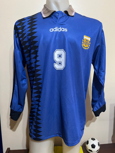 Camiseta Argentina 1994 Batistuta 9 Boca River Fiorentina Xl