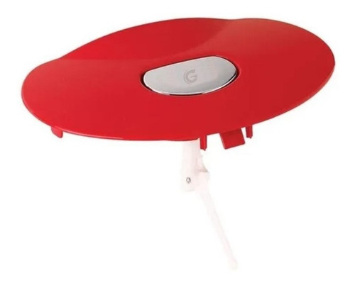 Kit Asiento Sanitario Rojo + Tapa Happy