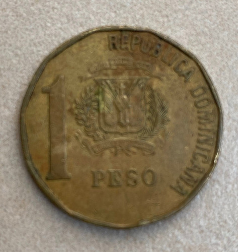 1 Peso 1992 Republica Dominicana