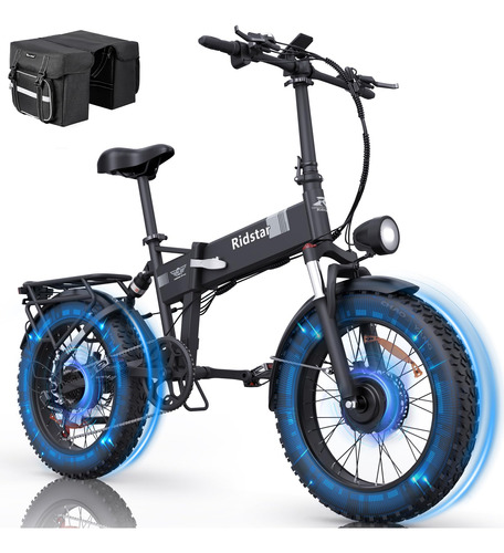 Bicicleta Electrica Para Adulto Plegable Mph Neumatico Playa