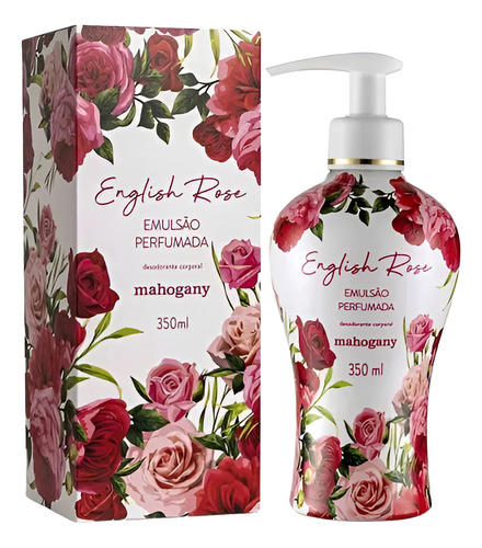 Hidratante Corporal English Rose 350ml Mahogany