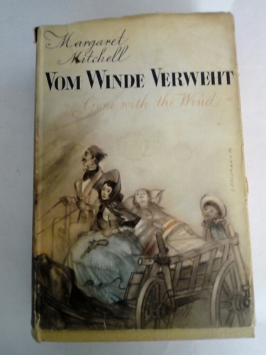 Margaret Mitchell: Vom Winde Verweht Roman 1937 1st Edition (Usado)