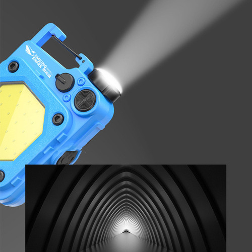 Llavero Led Cob Tipo C Con Carga Usb, Mini Luz De Trabajo F