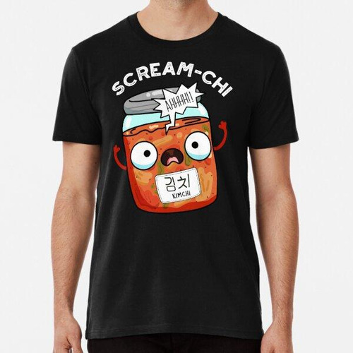 Remera Scream-chi Divertidos Juegos De Palabras Con Kimchi (