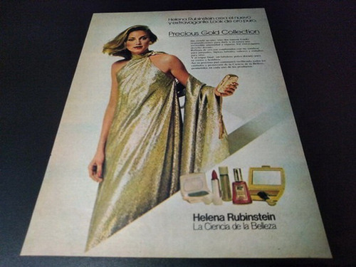 (pb907) Publicidad Clipping Precious Gold Helena Rubinstein