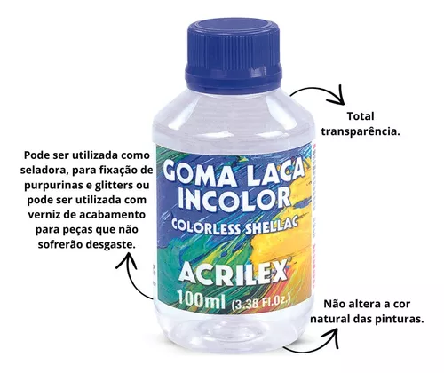 Goma laca 100 ml