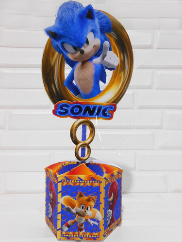 Arquivo De Corte Sonic Azul