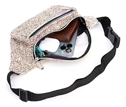 Gold holographic fanny pack hot sale