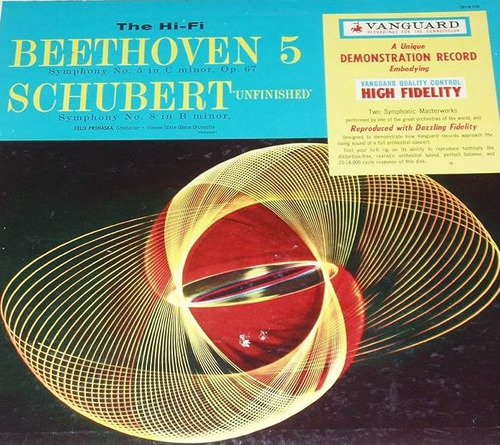 Vinilo Beethoven 5 And Schubert Unfinished