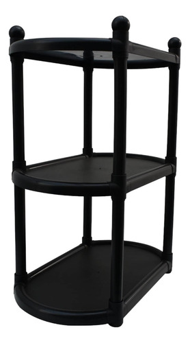 Mesa Ovalada 3 Niveles 49x30x65 Cms San Bernardo
