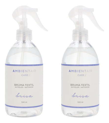 Pack Duo Spray Bruma Textil 500 Ml Oceano Ambientair