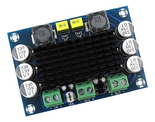 2x Dc 12v-26v Tpa3116 Canal De Amplificador De Potencia