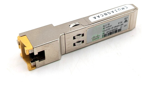 Modulo Transceiver Cisco Glc-te Sfp Gigabit Cobre Rj45 100m