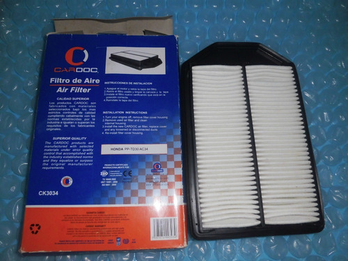 Filtro De Aire De Motor Crv 2007 Al 2011