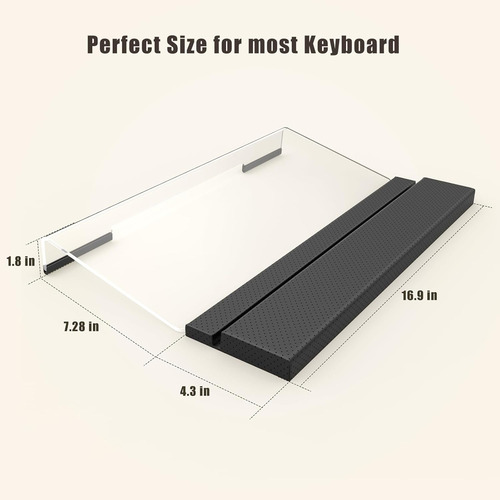 Soporte Teclado De Computadora, Soporte De Teclado Acrã...