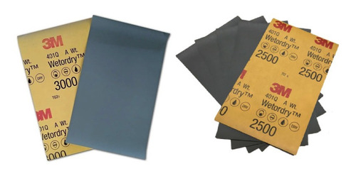 Kit Lixamento Farol Polimento Lixa 2500 E 3000 - 3m