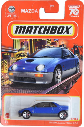 Mazda Autozam Az1 1992 Matchbox (3)