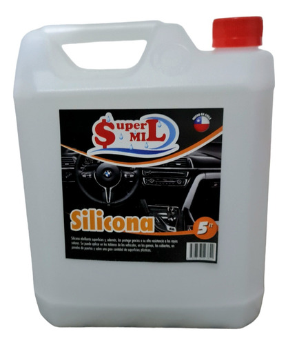 Silicona Liquida Emulsionada Auto Aroma Fresh - Bidon 5 Lt