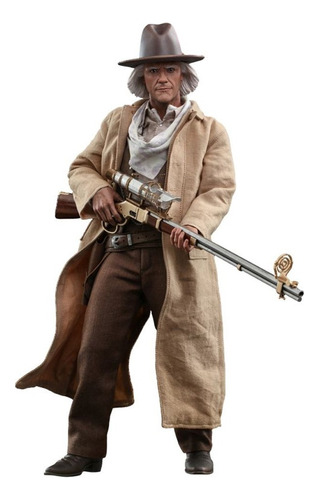 Doc Brown - Volver Al Futuro Parte Iii Escala 1:6 Hot Toys